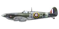 Asisbiz Spitfire MkVb RAF 317Sqn JHH PO Bochniak AD140 Northolt 0A