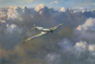 Asisbiz Painting by Roy Cross Spitfire MkI RAF 54Sqn PO Al Deere 0A