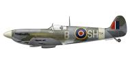 Asisbiz Spitfire LFVb RAF 64Sqn SHB John Plagis BL734 at Hornchurch 4th Mar 1942 0A