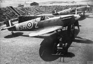 Asisbiz Spitfire MkVb RAF 64Sqn SHZ BM476 and SHN at Hornchurch Essex IWM CH5756