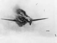 Asisbiz RAF 74Sqn AG Sailor Malan recording his 1st victory a Heinkel He 111 over Dunkirk IWM C1704