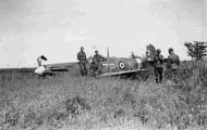 Asisbiz Spitfire MkVb RAF 74Sqn ZPN WJ Sandman PoW W3210 escort to Hazebrouck 27th Jun 1941 01