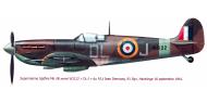 Asisbiz Spitfire MkVb RAF 91Sqn DLJ Jean Demozay W3122 Hawkinge 16th Sep 1941 0A