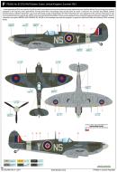 Asisbiz Spitfire MkIIb RAF 52OTU NSY P8348 RAF Debden Essex 1943 profile by Eduard 0B