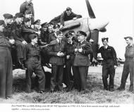 Asisbiz Aircrew RCAF 402Sqn SqnLdr Norm Bretz and pilots 1942 01