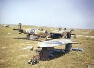 Asisbiz Spitfire MkIX RCAF 417Sqn ANL JG726 at Gabes Tunisia 19 Apr 1943 IWM TR1009