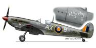 Asisbiz Spitfire HFVIII SAAF 1Sqn AXB JF322 Trigno Italy Mar 1944 0A