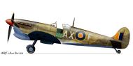 Asisbiz Spitfire MkVbTrop SAAF 1Sqn AXF Lt Lippy Lipawsky EP682 Castel Benito Libya Feb 1943 0A