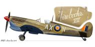 Asisbiz Spitfire MkVcTrop SAAF 1Sqn AXN Lt Robbie Robinson JG720 Ben Gardane Tunisia Jun 1943 0A