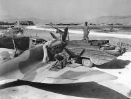 Asisbiz Aircrew USAAF 12AF 31FG309FS pilot Robert Rahn refueling at Sicily 1943 01