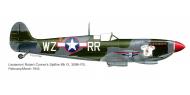 Asisbiz Spitfire MkIXc USAAF 12AF 31FG309FS Robert Conner WZRR Italy 1943 0A