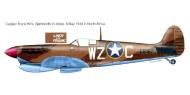 Asisbiz Spitfire MkVbTrop USAAF 12AF 31FG309FS WZC Capt Frank Hill ER187 Tunisia 1943 0A