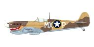 Asisbiz Spitfire MkVcTrop USAAF 12AF 31FG307FS MXP La Senia Algier Dec 1942 profile by Eduard 0A