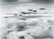 Asisbiz Spitfire MkVb USAAF 67TRG12TRS in formation over England 342 FH 000559