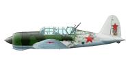 Asisbiz Sukhoi Su 2 43BAP Red 2 Russia winter 1941 42 0B