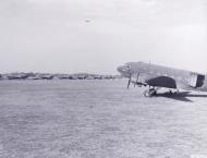 Asisbiz 1st Air Commando Group C 47 Dakota's lined up at their base at Lalaghat India 1945 NA014