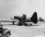 Asisbiz 42 101181 Curtiss C 46A Commando 4CCG being loaded at Chittagong India 11th Mar 1945 NA684