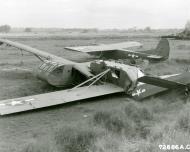 Asisbiz 42 73572 Laister Kauffman CG 4A Hadrian Glider 1ACG after a storm hit Asansol India 22nd April 1945 NA1197