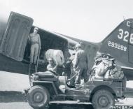 Asisbiz 42 93288 Douglas C 47A Skytrain ATC 1348 AAF Base Unit boarding US soldiers at Myitkyna Burma 15th Apr 1945 NA093