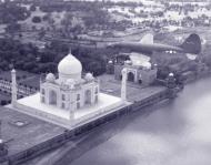 Asisbiz 42 96748 Curtiss C 46A Commando does a low fly over of the Taj Mahal India NA157