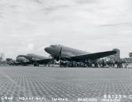 Asisbiz 43 15828 Douglas C 47A Skytrain 2ACG317TCS loading troops for the Rangoon Invasion 1st May 1945 NA817