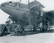 Asisbiz Curtiss C 46D Commando Asterbilt under going maintenance at Karachi India 23rd Nov 1944 NA129