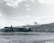 Asisbiz Douglas C 47 Dakota 1ACG returns to Tilagon India after dropping troops of at Meiktila 19th Feb 1945 NA117