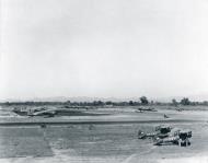 Asisbiz Douglas C 47 Skytrain 2nd Troop Carrier Squadron 2TCS lined up at Assam 25th Apr 1944 NA384