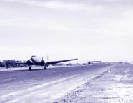 Asisbiz Douglas C 47 Skytrain takes off towing a cargo Glider from Fenny India NA1377