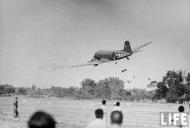 Asisbiz Douglas C 47 dropping supplies during the Burma campaign in 1944