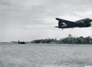 Asisbiz Douglas C 47A Dakota 1ACG catches a glider with Wingate's British Troops at Hailakandi India NA1287