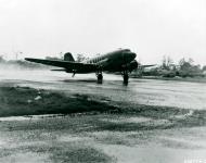 Asisbiz Douglas C 47A Dakota 1ATC takes off from Assam during monsoon rain enroute to Myitkyina NA193