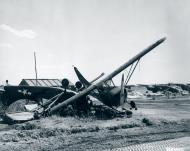 Asisbiz Stinson L 5B Sentinels damaged by a Hurricane at Kalaikundah India 12th Mar 1945 NA253