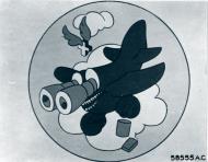 Asisbiz USAAF 5th Liaison Squadron insignia or unit emblem used in Bhamo Burma 1945 NA1379