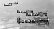 Asisbiz Early Mk Tempests RAF 56th Squadron US Y US A US C US X and US H England 1944 02