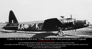 Asisbiz Vickers Wellington BX RNZAF 75Sqn AAK was a X prototype X3595 England 01