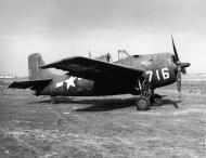 Asisbiz General Motors FM 2 Wildcat White 716 BuNo 86716 War Assets Administration Surplus at Modesto CA 1948 01