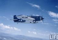 Asisbiz Grumman F4F 3 Wildcat showing the 3 tone paint scheme color photo by Time Life 02