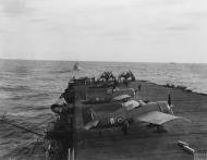 Asisbiz Fleet Air Arm Martlets JV series aboard HMS Tracker Mar 1944 A22541