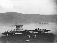 Asisbiz HMS Pursuer and other assault carriers during the landings in the south of France 15th Aug 1944 IWM A25190