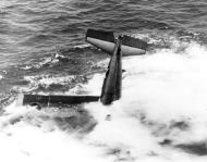 Asisbiz Grumman F4F 3 Wildcat VC 11 White F4 plane lost pilot recued CVE 18 USS Altamaha 17th May 1943 05