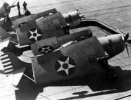 Asisbiz Grumman F4F 3 Wildcat VF 3 Black 15 and 14 from USS Enterprise (CV 6) April 1942 01