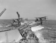 Asisbiz USN CS 7 Curtis SOC 3 Seagulls 7CS3 and 7CS4 aboard USS Wichita off Orkney Scotland Apr 1942 IWM A9355