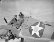 Asisbiz USN VF 71 Grumman F4F 4 Wildcat 71F29 at RNAS Hatson Island of Mainland Orkney Scotland Apr 1942 IWM A9365