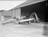 Asisbiz USN VS 72 Vought SB2U Vindicator 72S4 at RNAS Hatston Island of Mainland Orkney Scotland Apr 1942 IWM A9367