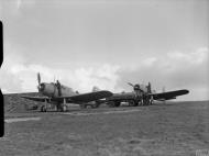 Asisbiz USN VS 72 Vought SB2U Vindicator at RNAS Hatston Island of Mainland Orkney Scotland Apr 1942 IWM A9375