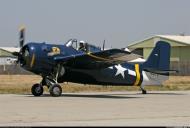 Asisbiz Airworthy warbird Ford FM 2 Wildcat N5833 as VOC 1 White 00 assigned to CVE 65 USS Wake Island 01