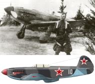 Asisbiz Yakovlev Yak 3 402IAP 265IAD 3IAK White 10 with Capt Georgii S Balashov sqn cmdr Belorussian Front 1944 01