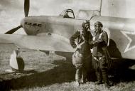 Asisbiz Yakovlev Yak 9 47IAP 32IAD White 50 with Lt Ivan F Klochkov and JrLt Dmitry I Teterin Sov Japan 1945 01