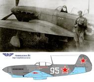 Asisbiz Yakovlev Yak 9 47IAP 32IAD White 95 with deputy Cmdr Maj Ivan A Vishnyakov Sov Japan 1945 01
